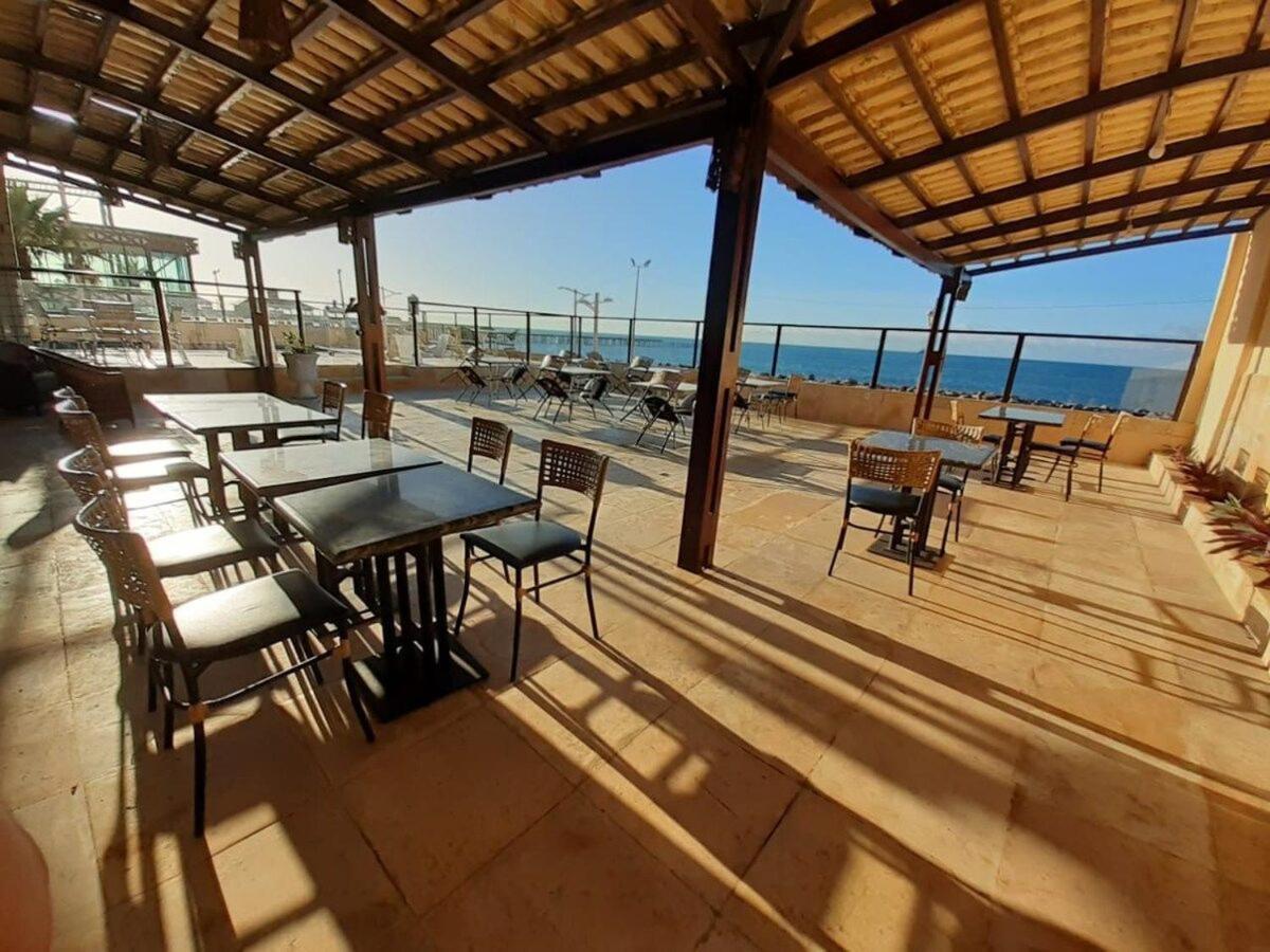605 Flat Mobiliado Com Vista Lateral Mar Na Praia De Iracema Com Ventilador Fortaleza  Eksteriør billede