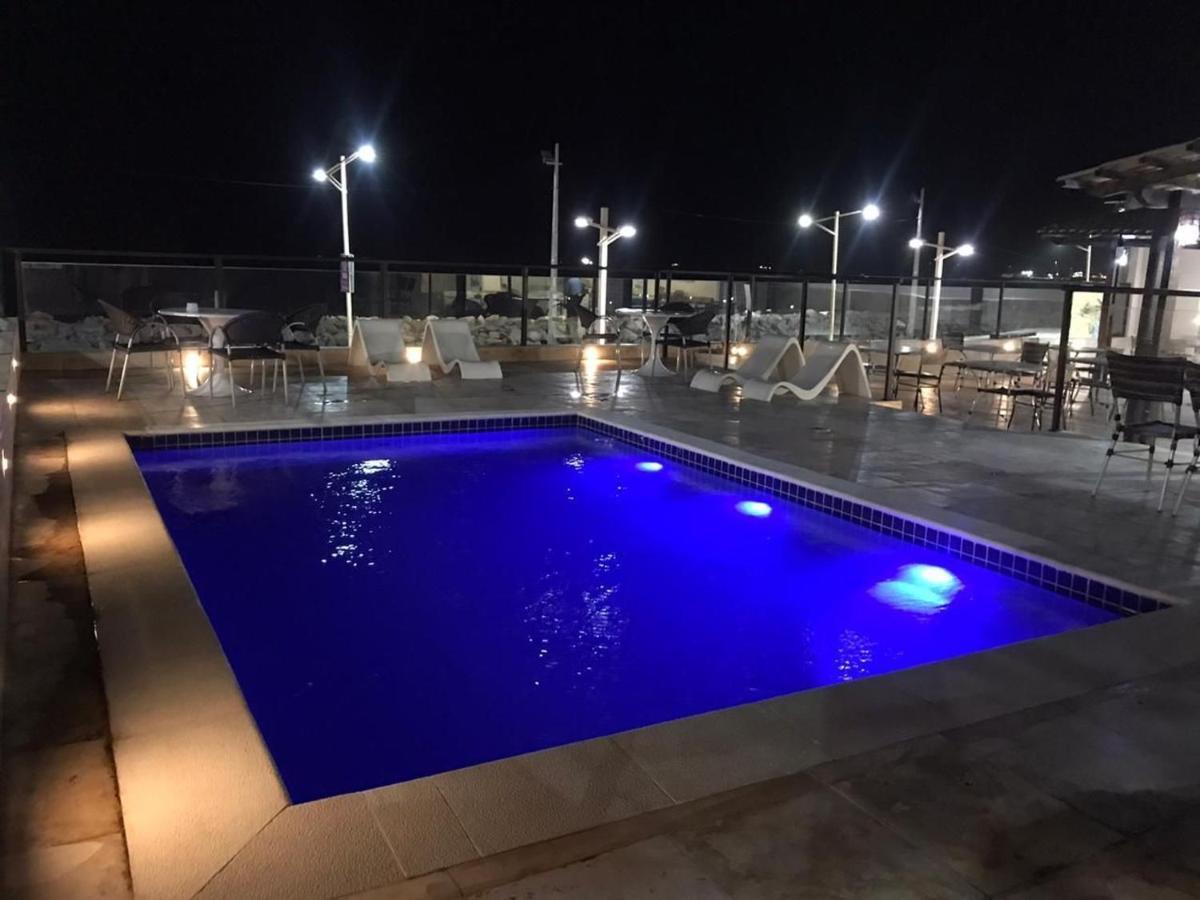 605 Flat Mobiliado Com Vista Lateral Mar Na Praia De Iracema Com Ventilador Fortaleza  Eksteriør billede