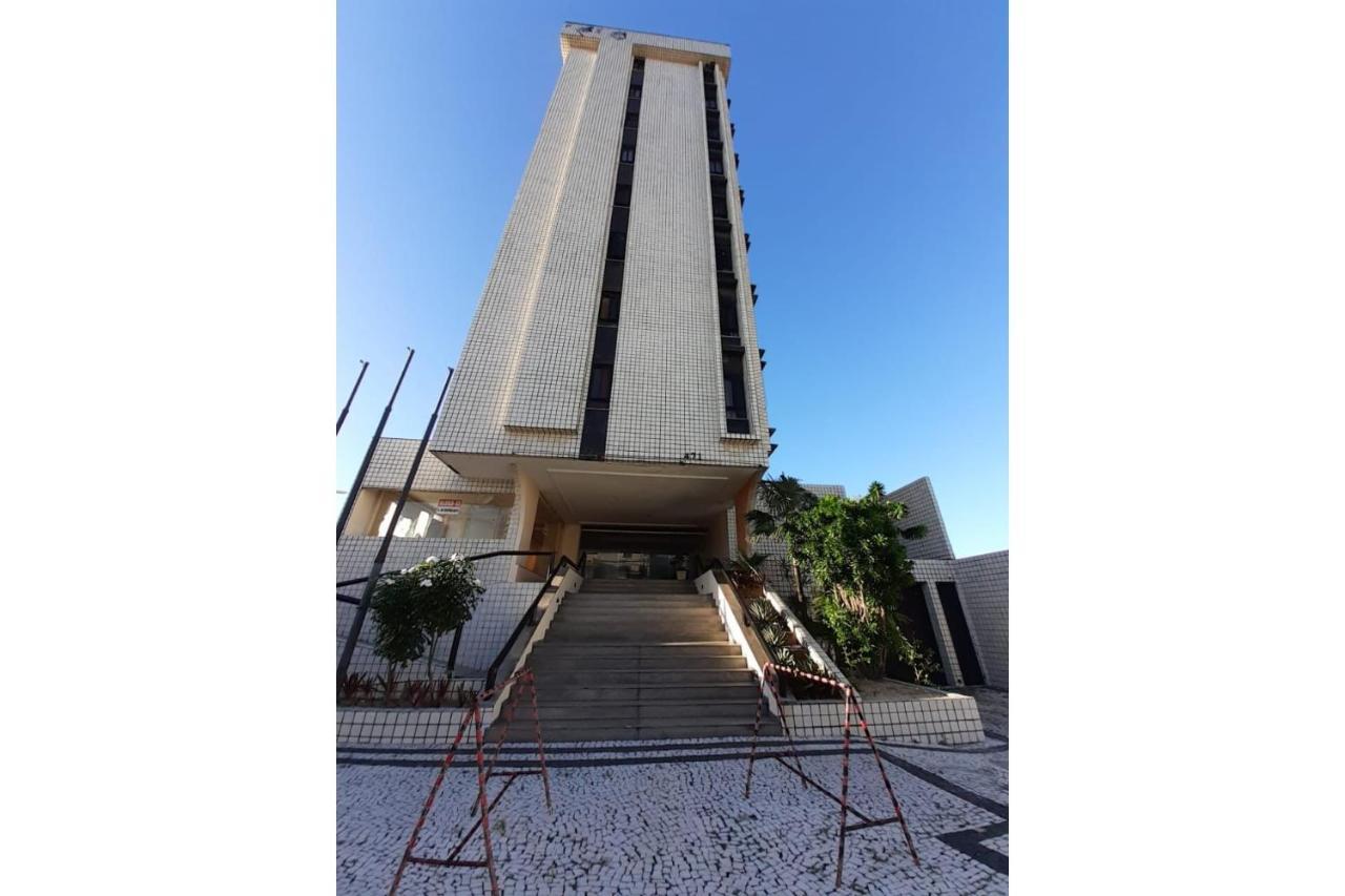 605 Flat Mobiliado Com Vista Lateral Mar Na Praia De Iracema Com Ventilador Fortaleza  Eksteriør billede
