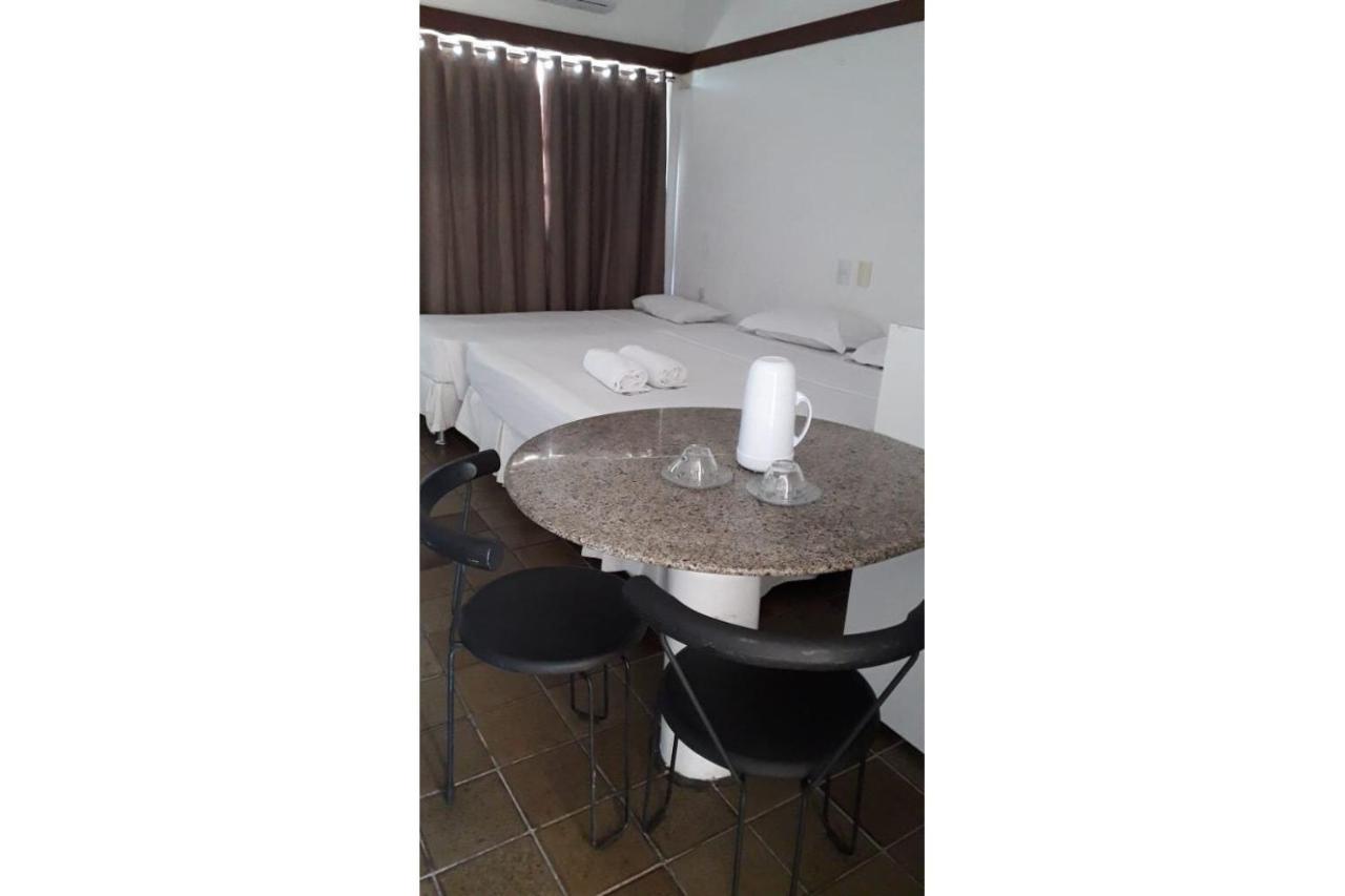 605 Flat Mobiliado Com Vista Lateral Mar Na Praia De Iracema Com Ventilador Fortaleza  Eksteriør billede