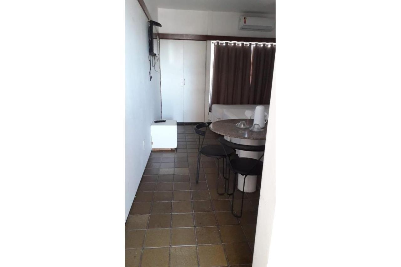 605 Flat Mobiliado Com Vista Lateral Mar Na Praia De Iracema Com Ventilador Fortaleza  Eksteriør billede